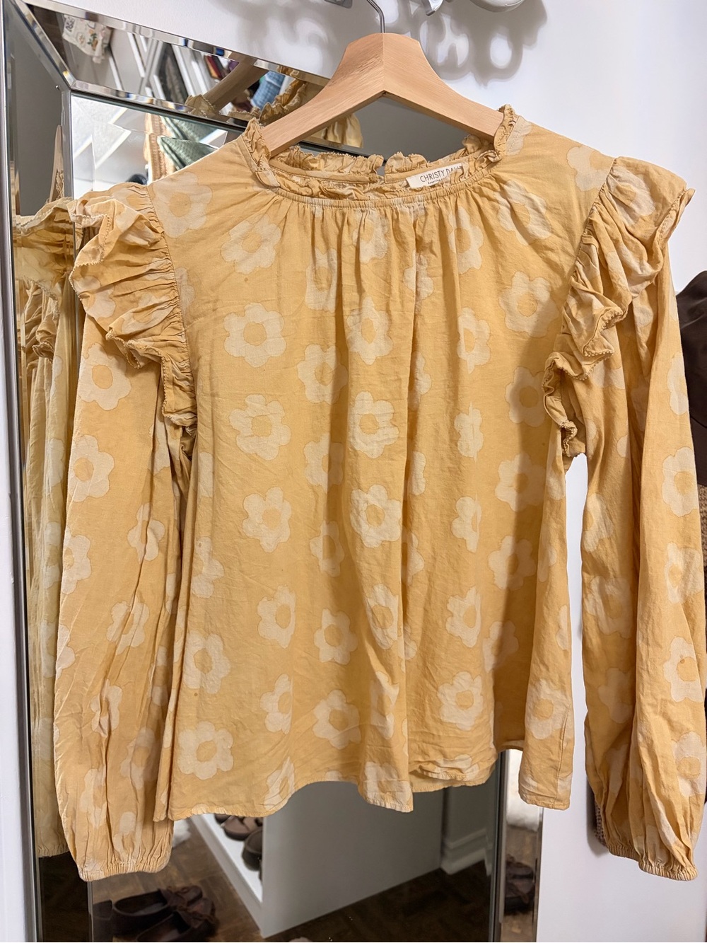 CHRISTY DAWN Alexandra blouse in sunshine daisy - Picture 7 of 12